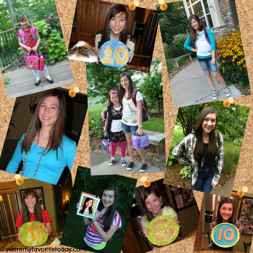 First day collage